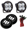 Image of Baja Designs Squadron Round Pro Clear Spot Beam LED Lights W/ Rock Guards