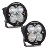 Image of Baja Designs Squadron Round Pro Clear Driving/Combo LED Lights W/ Rock Guards