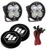 Image of Baja Designs Squadron Round Pro Clear Driving/Combo LED Lights W/ Rock Guards