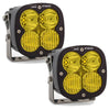 Image of Baja Designs XL Pro 5000K Amber Driving/Combo LED Light Pods With Rock Guards