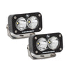 Image of Baja Designs S2 Sport 5000K Clear Spot Beam LED Light Pods With Rock Guards