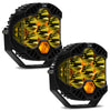 Image of Baja Designs LP6 Pro LED Amber Spot Beam Lights/Toggle Harness/Rock Guards