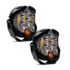Image of Baja Designs LP9 Pro LED Clear Driving/Combo Lights/Toggle Harness/Rock Guards