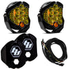 Image of Baja Designs LP9 Pro LED Amber Driving/Combo Lights/Toggle Harness/Rock Guards