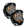 Image of Baja Designs LP9 Racer Edition Clear Spot Beam Lights/Toggle Harness/Rock Guards