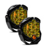 Image of Baja Designs LP9 Racer Edition Amber Spot Beam Lights/Toggle Harness/Rock Guards