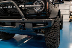 Image of Diode Dynamics SS6 Clear SAE Fog/Wide Light Bars/Toggle/Brackets For Ford Bronco