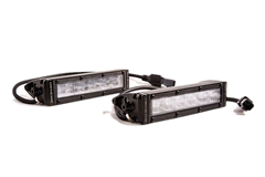 Image of Diode Dynamics SS6 Clear SAE Fog/Wide Light Bars/Toggle/Brackets For Ford Bronco