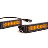 Image of Diode Dynamics SS6 Amber SAE Driving Light Bars/Toggle/Brackets For Ford Bronco