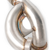 Image of Rudy's Heavy Duty Thick Wall Stainless Up Pipes For 08-10 Ford 6.4L Powerstroke