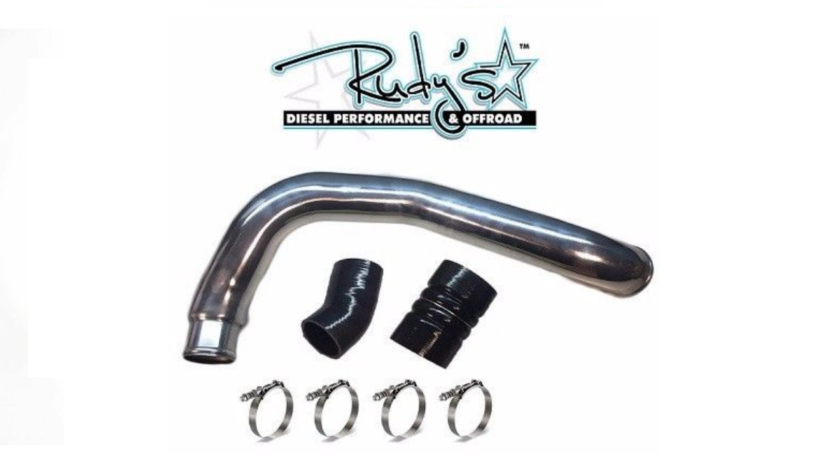 Image of Rudy's Hot Side Intercooler Pipe 2003-2007 Ford 6.0 Powerstroke Diesel F250 F350