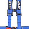 Image of PRP 4.3 Blue 4-Point Adjustable 3" Belt Harness Pair With Auto Style Latch
