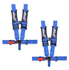 Image of PRP 5.3 Blue 5-Point Adjustable 3" Belt Harness Pair With Auto Style Latch