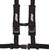 Image of PRP 4.2 Black 4-Point Adjustable 2" Belt Harness Pair With Auto Style Latch