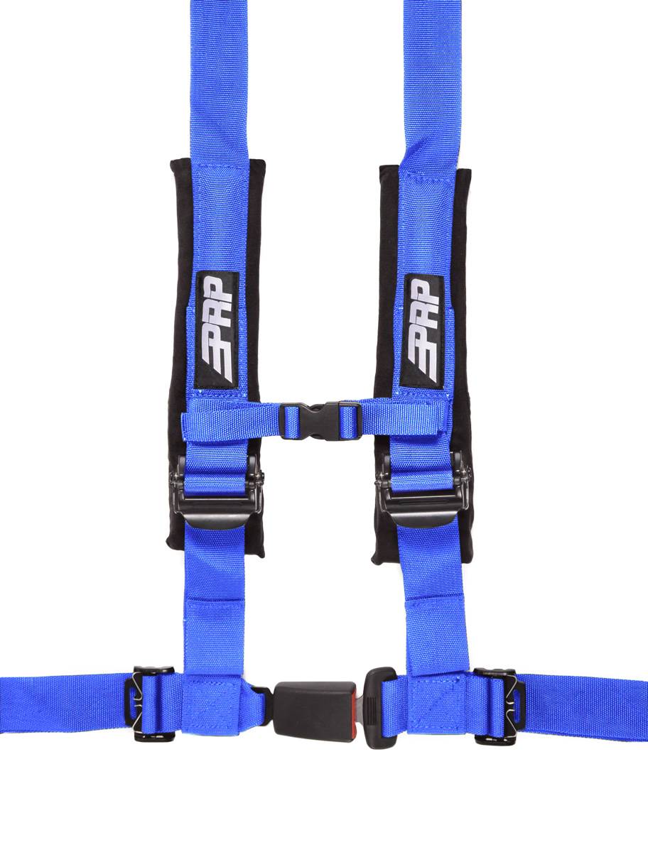 Image of PRP 4.2 Blue 4-Point Adjustable 2" Belt Harness With Auto Style Latch
