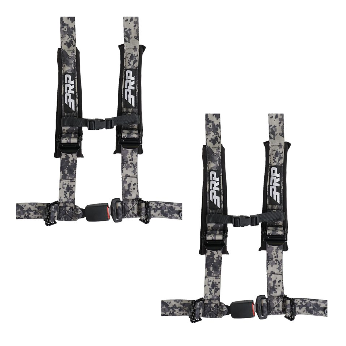 Image of PRP 4.2 Digital Camo 4-Point Adj 2" Belt Harness Pair With Auto Style Latch