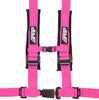 Image of PRP 4.2 Pink 4-Point Adjustable 2" Belt Harness Pair With Auto Style Latch