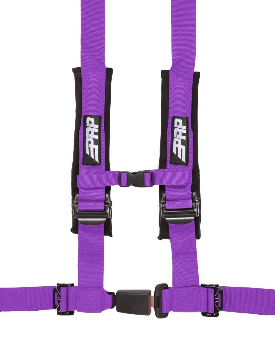 Image of PRP 4.2 Purple 4-Point Adjustable 2" Belt Harness With Auto Style Latch
