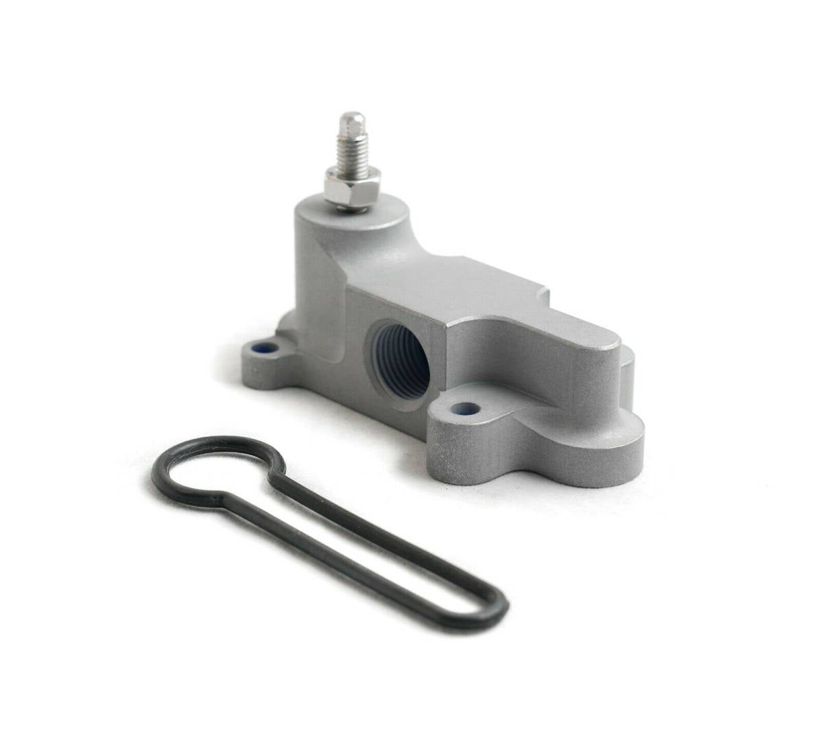 Image of Rudy's Adjustable Billet Fuel Pressure Regulator Housing For Ford 6.0L Superduty