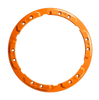 Image of Ford Performance 5pc Gloss Orange Aluminum Bead Lock Trim Kit For 2021+ Bronco