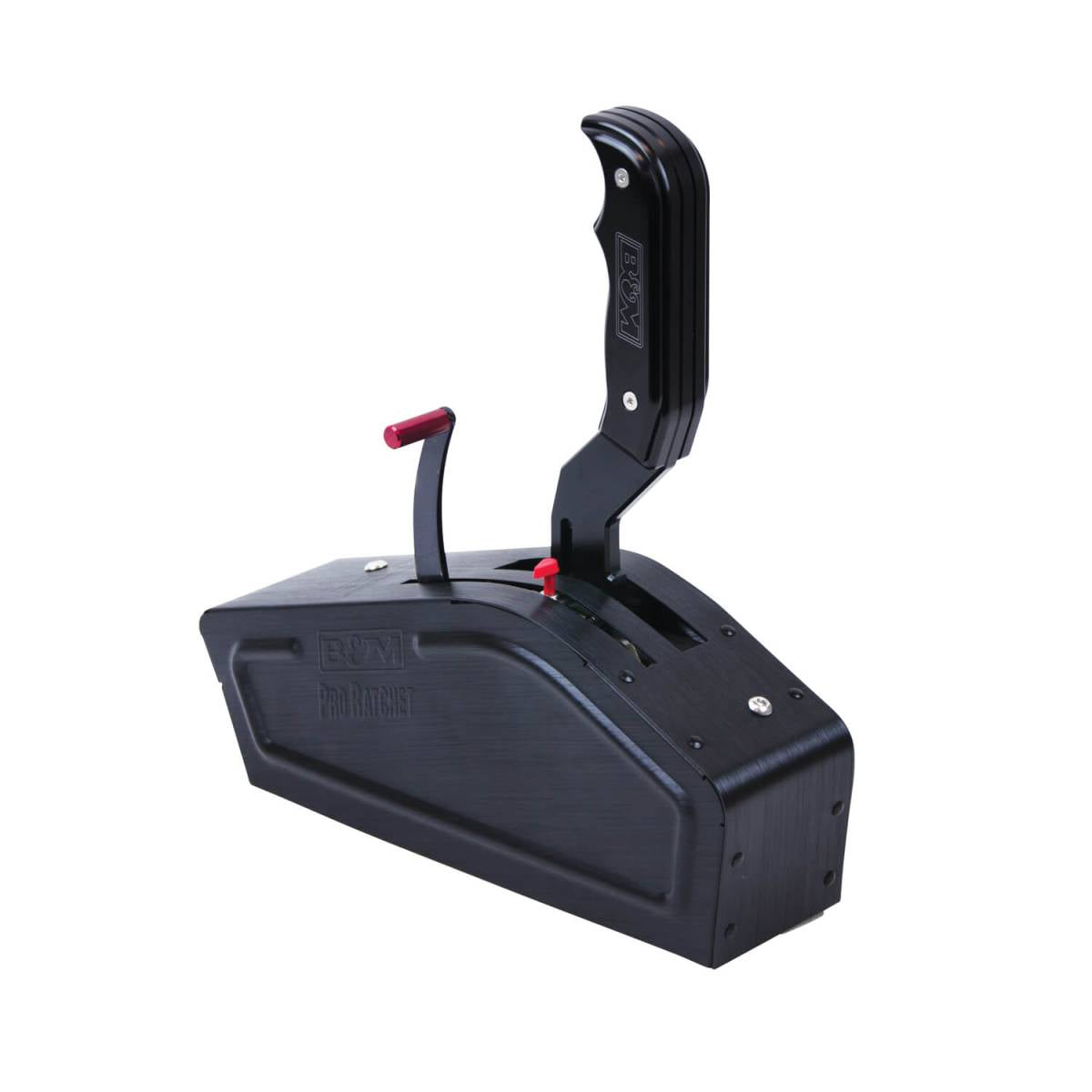 Image of B&M Automatic Ratchet Shifter Magnum Grip Stealth Pro For 3 & 4 Speed Trans
