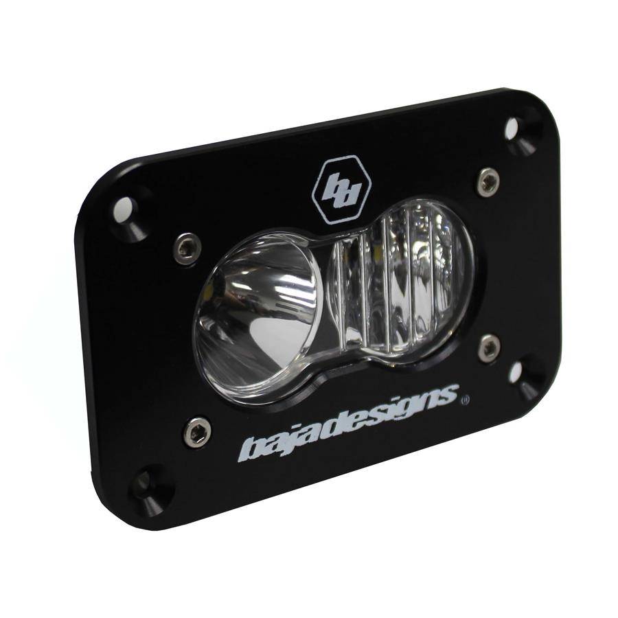 Image of Baja Designs S2 Sport Clear Driving/Combo Flush Mount 5000K LED Light Pod
