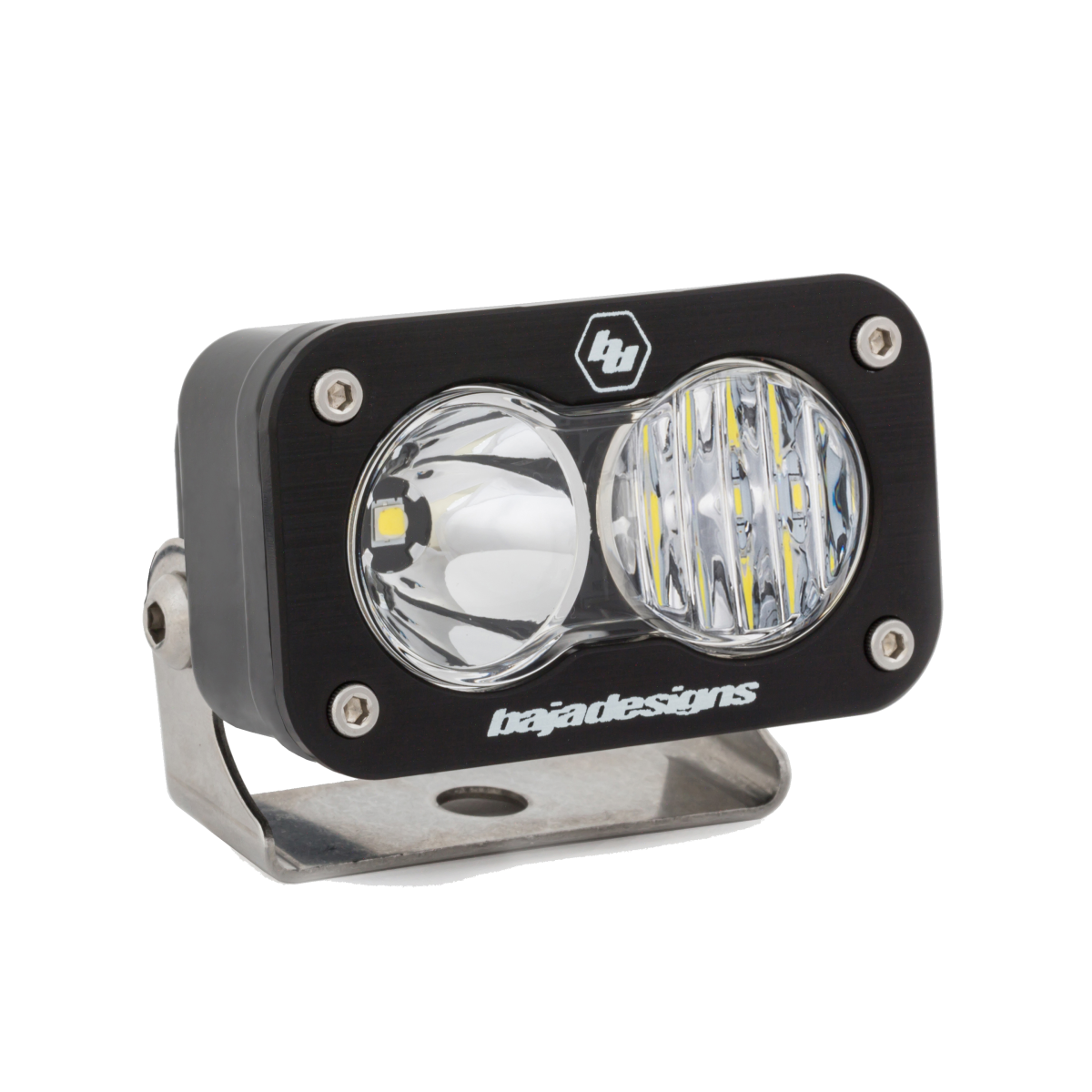 Image of Baja Designs Single S2 Sport Clear Driving/Combo 5000K LED Light Pod 1130 Lumens