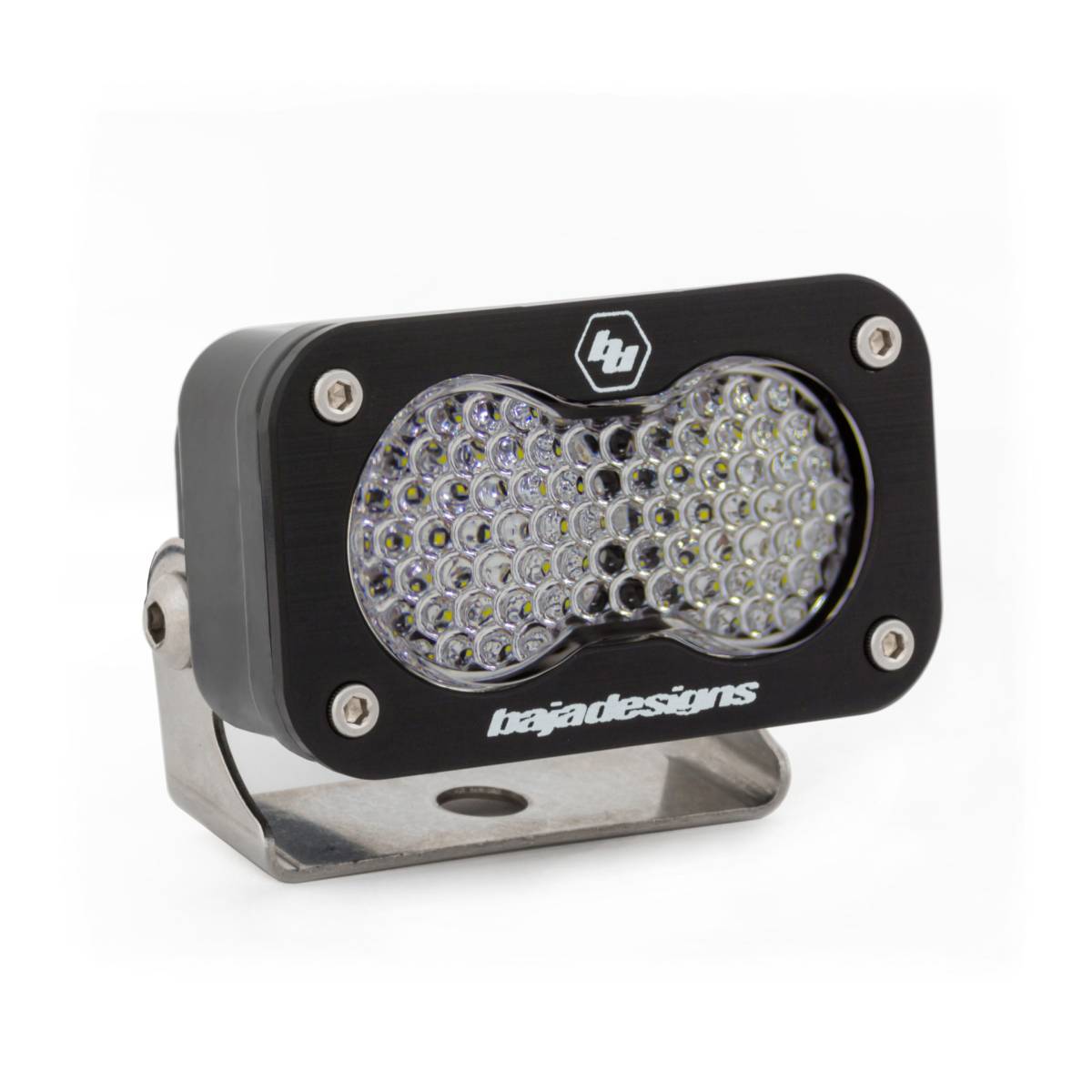 Image of Baja Designs Single S2 Sport Clear Work/Scene 5000K LED Light Pod 1130 Lumens