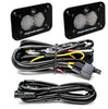 Image of Baja Designs S2 Sport Clear Work/Scene Flush Mount Reverse Light Kit & Harness