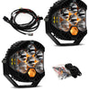Image of Baja Designs LP6 Clear 5,000K Pro Bumper Light Kit W/ Upfitter For 18-22 Jeep JL/JT Rubicon