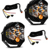 Image of Baja Designs LP6 Clear 5,000K Pro Bumper Light Kit W/ Upfitter For 18-22 Jeep JL/JT Rubicon
