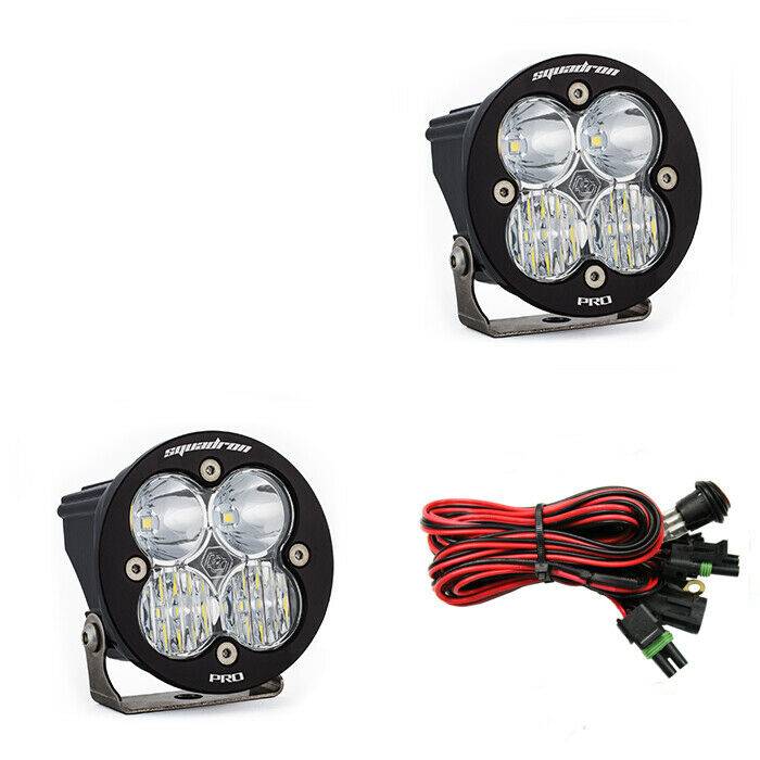 Image of Baja Designs 597803 LED Light Pods Clear Lens Driving/Combo Pair Squadron R Pro