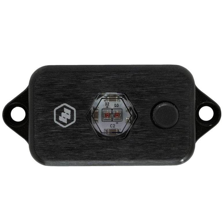 Image of Baja Designs Red LED Waterproof Dome Light 180 Degree Optics 400 Lumens