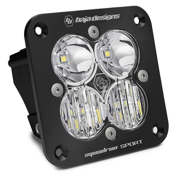 Image of Baja Designs Black Squadron Sport Flush Mount Driving/Combo LED Light Pod