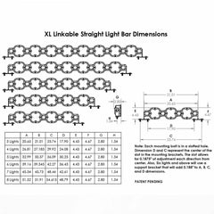 Image of Baja Designs 8 XL Sport Linkable Multi Pattern 22,050 lm LED Universal Light Bar