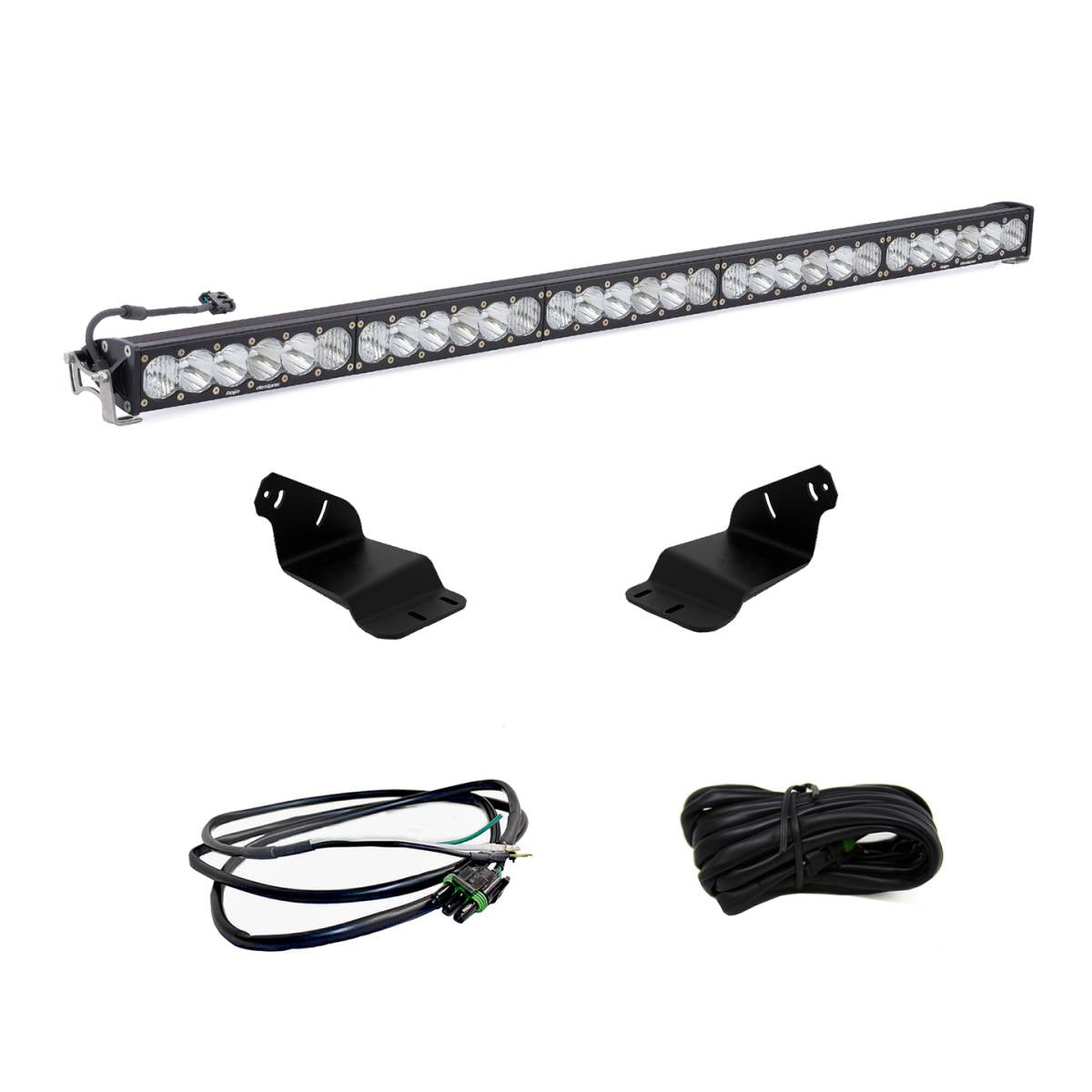 Image of Baja Designs OnX6+ Roof Mount Light Bar Kit W/ Upfitter For 2021+ Ford Bronco