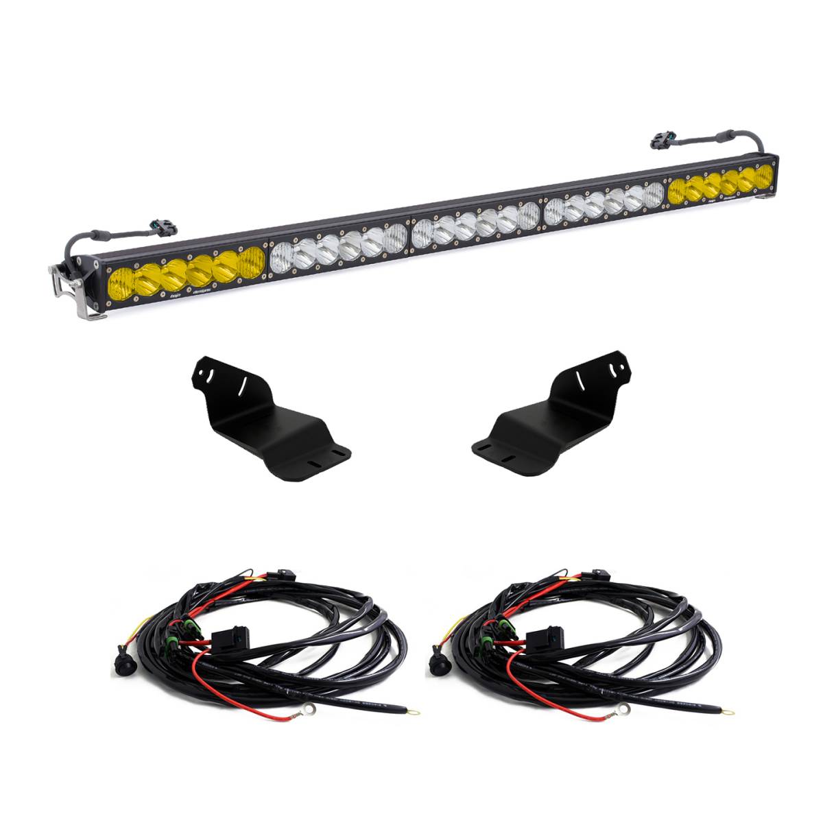 Image of Baja Designs OnX6+ Dual Control Roof Mount Light Bar Kit For 2021+ Ford Bronco