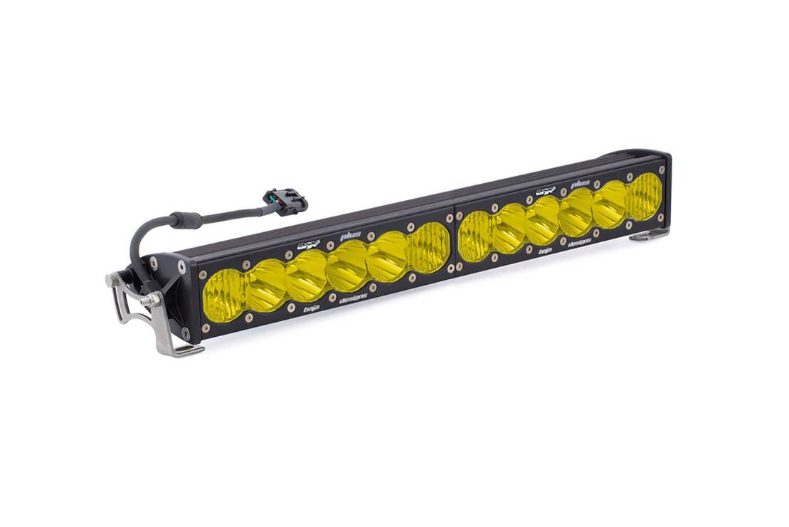 Image of Baja Designs OnX6+ Straight Amber 20" Driving/Combo 5000K LED Light Bar 24920 LM