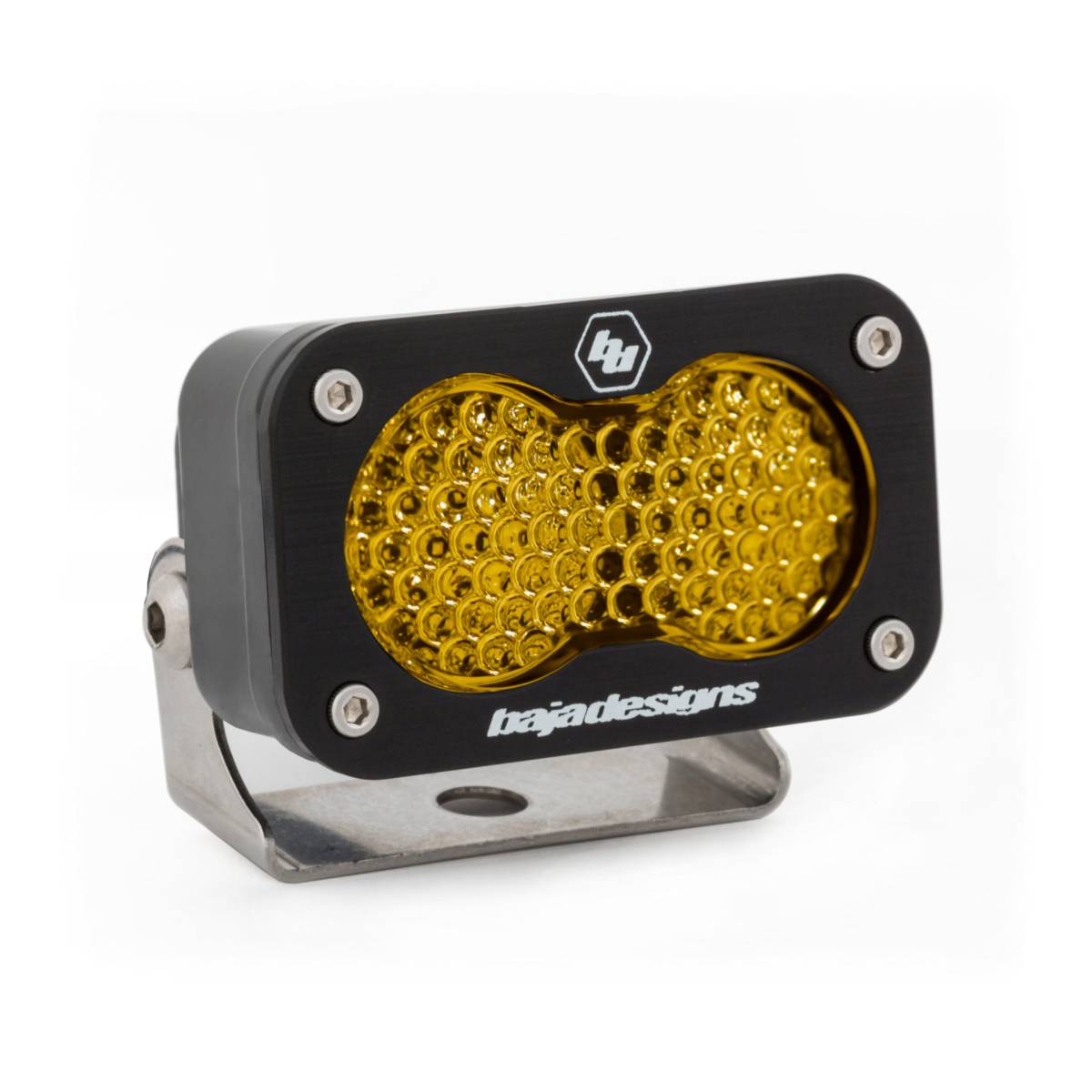Image of Baja Designs Black S2 Pro Amber Work/Scene 5000K LED Light Pod 2,450 Lumens