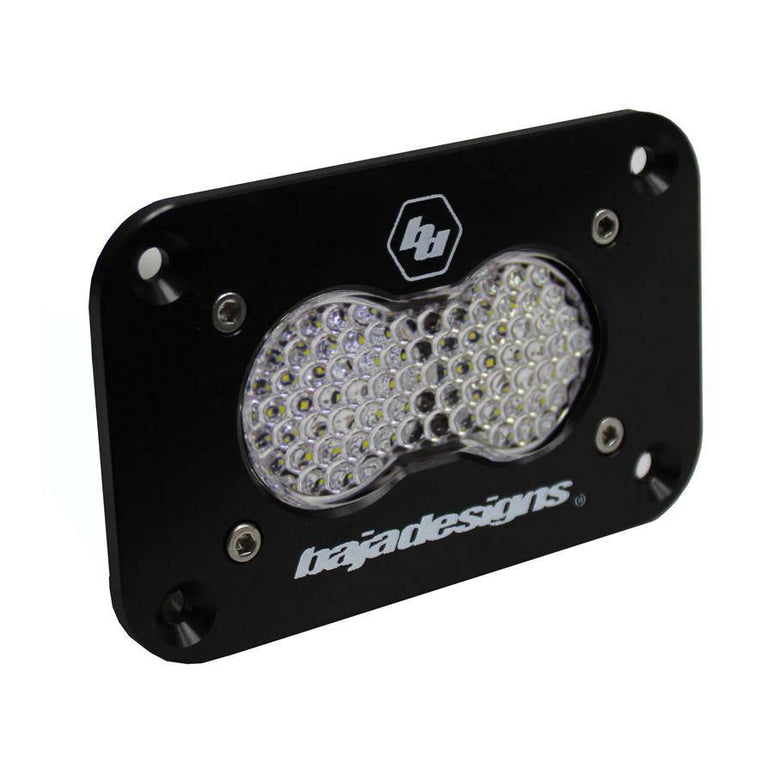 Image of Baja Designs 541006 S2 Sport Work/Scene Beam LED Light Flush Mount Black