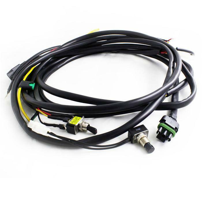 Image of Baja Designs 640119 OnX6/XL High Power Wire Harness With Toggle Switch/Dim Mode