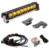 Image of Baja Designs S8 Amber Driving/Combo Hood Mount Light Bar Kit For 2020-2024 Polaris RZR Pro