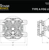Image of Diode Dynamics SS3 Pro LED Driving Fog Light W/ Backlight For 11-13 Acura TSX