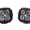 Diode Dynamics SS3 White Sport LED Fog Light W/Backlight For 15-21 GM Colorado