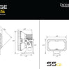 Image of Diode Dynamics SS3 Sport Amber Combo Ditch Light Kit For 2015-2021 GM Colorado