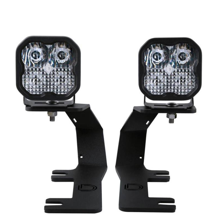Image of Diode Dynamics SS3 Pro White Combo Ditch Light Kit For 14-19 Chevy Silverado