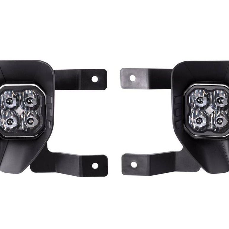 Image of Diode Dynamics SS3 White Sport LED Driving Fog Light Kit For 2016-2018 Silverado