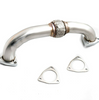 Image of Rudy's Heavy Duty Driver Side Up Pipe For 08-10 6.4L Powerstroke