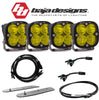Image of Rudy's Custom Mirror Mounted Baja Designs Dual Squadron Pro Light Kit For 2021+ Ford Bronco