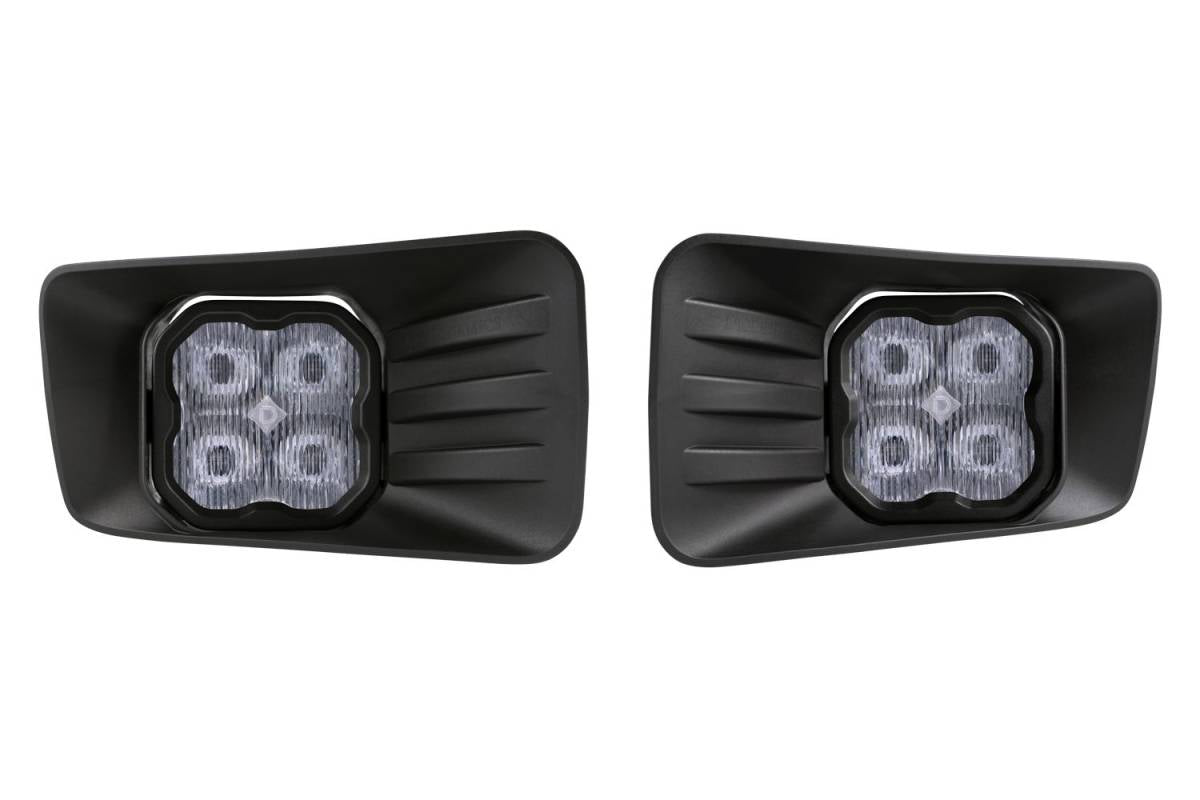 Image of Diode Dynamics SS3 Max LED Fog Light Kit W/Backlight For 07-14 Chevy 2500/3500HD